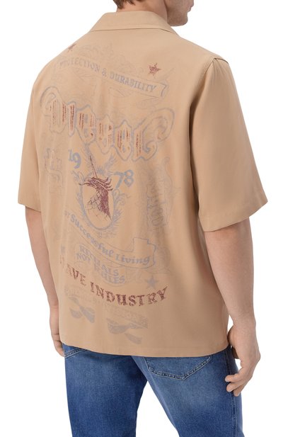 Рубашка из вискозы DIESEL, арт. A23641/0LJCL, фото 4