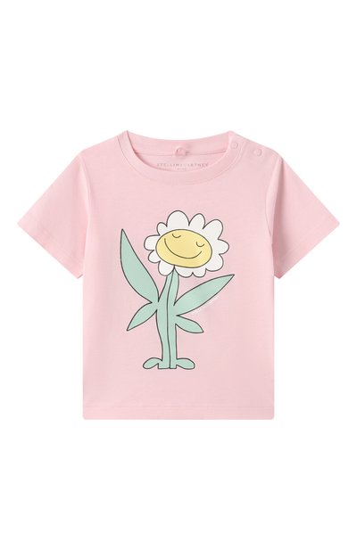 Хлопковая футболка STELLA MCCARTNEY, арт. TW8001