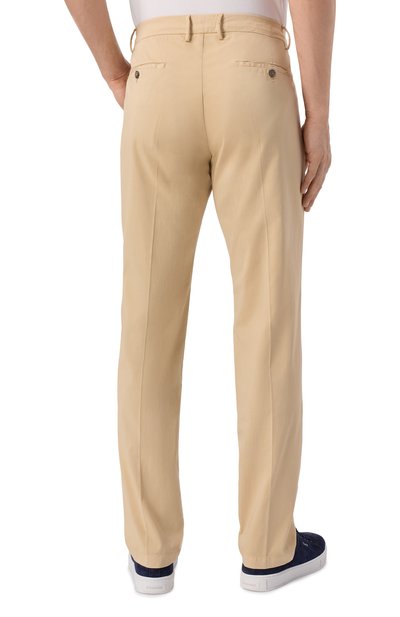 Брюки из хлопка и шелка PAUL&SHARK, арт. 25414043, фото 4