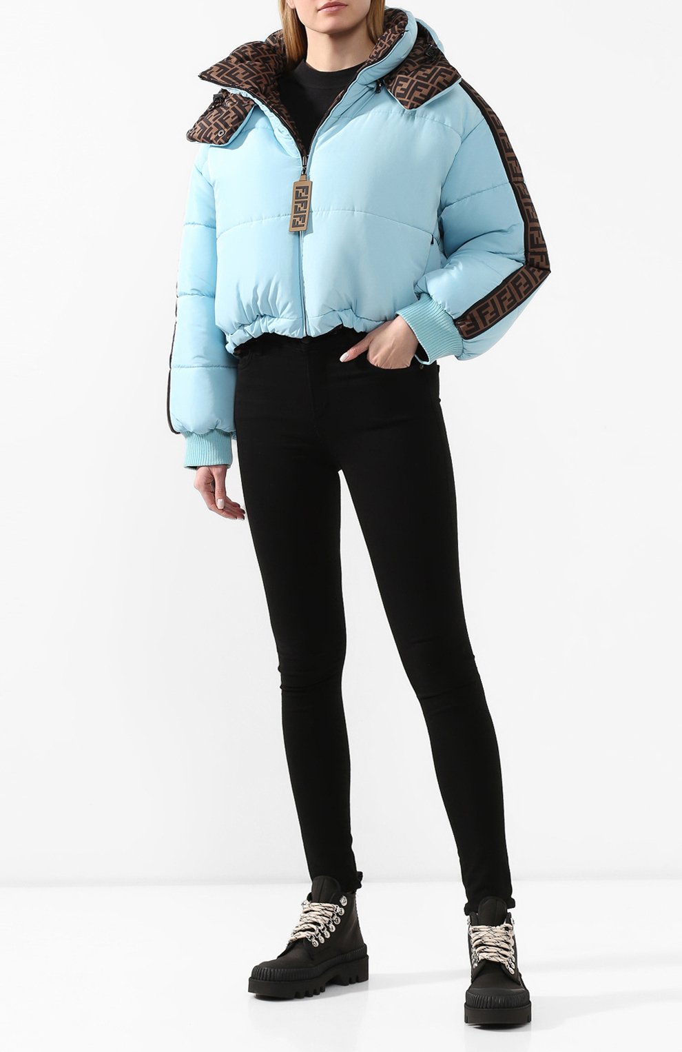 Пуховик FENDI, арт. FAA474 AB3P, фото 2