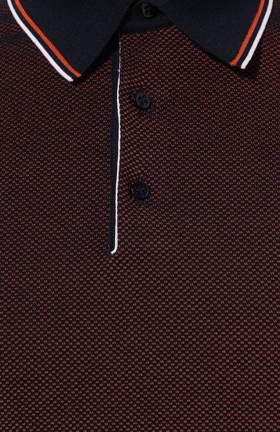 Поло из шелка и хлопка STEFANO RICCI, арт. K818044P13/F23172, фото 5