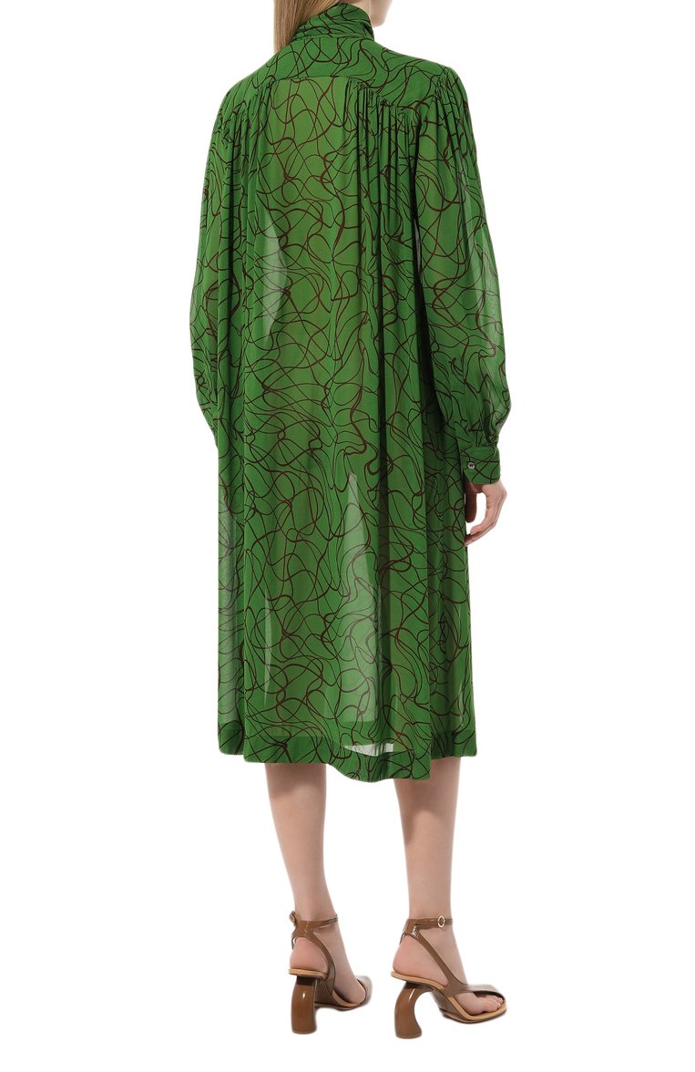 Платье из вискозы DRIES VAN NOTEN, арт. 011002-8009, фото 4