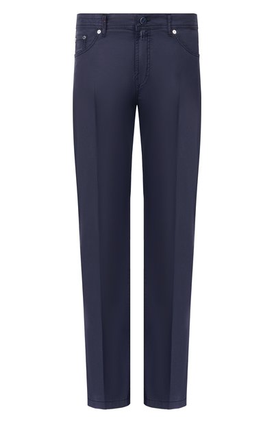 Мужские брюки из хлопка и лиоцелла KITON, арт. UPNJS1K0610H