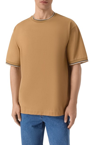 Хлопковая футболка BOSS, арт. 50548012, фото 3