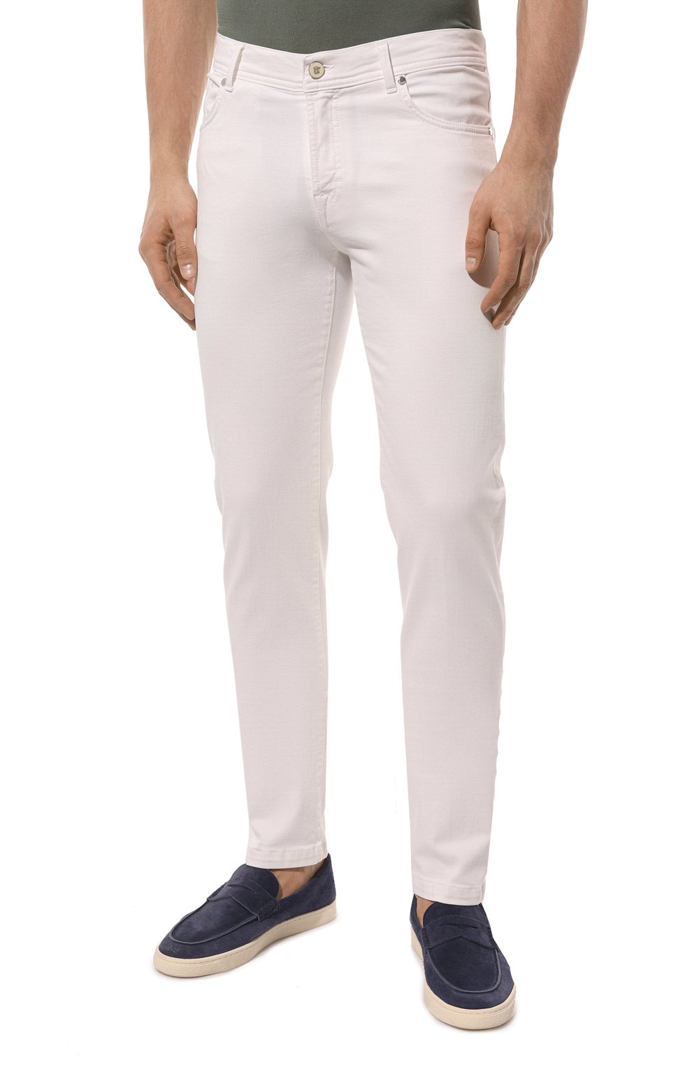 Брюки из хлопка и шелка MARCO PESCAROLO, арт. NERAN0M18/47J01, фото 3