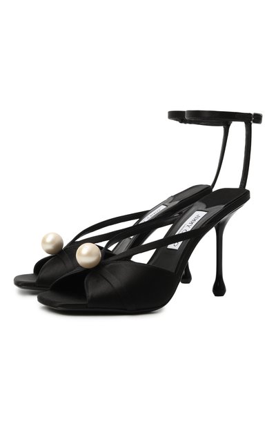 Женские текстильные босоножки siva 95 JIMMY CHOO, арт. SIVA95A0D