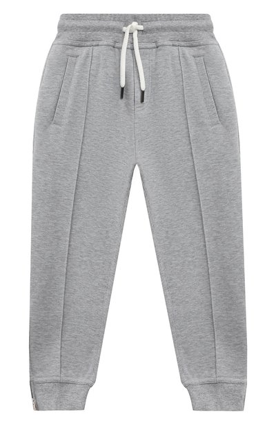 Хлопковые джоггеры BRUNELLO CUCINELLI, арт. BTU14E331A