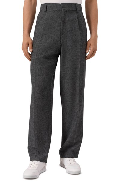 Брюки из шерсти и хлопка HUGO, арт. 50544668, фото 3