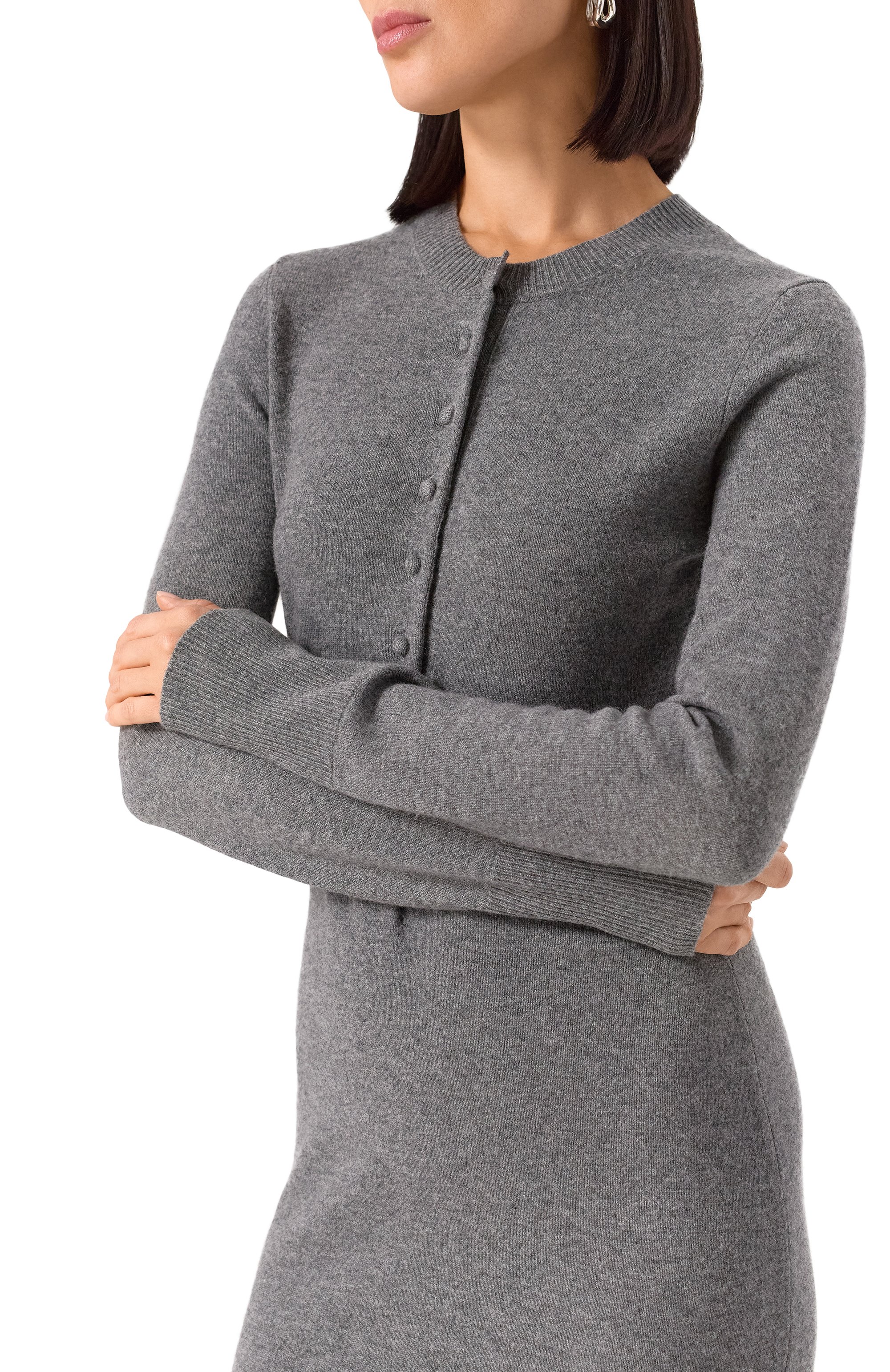 Платье из шерсти и кашемира ELLYME, арт. 00217, фото 5