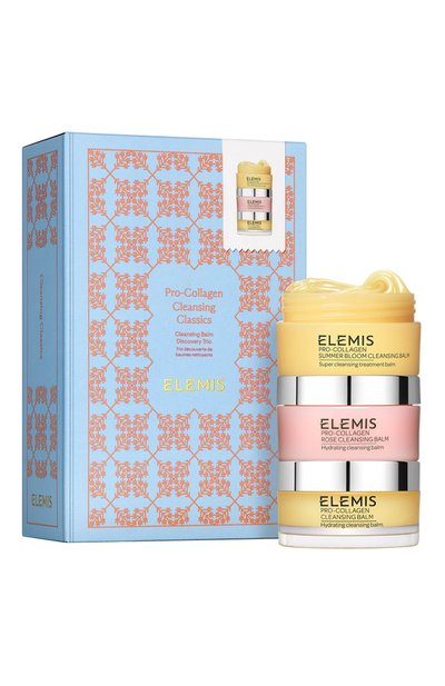 Мужского набор для лица классика очищения про-коллаген (3x50g) ELEMIS, арт. EL89015