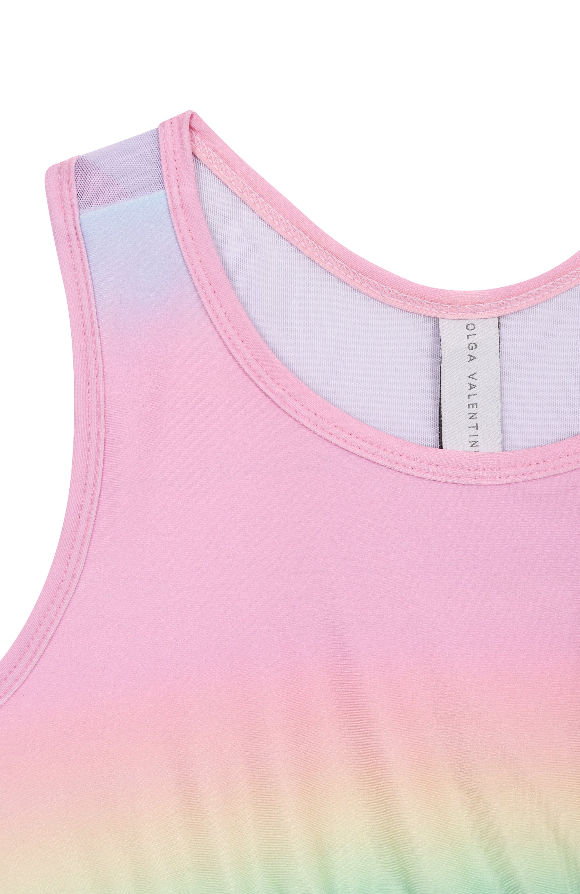 Топ OLGA VALENTINE разноцветного цвета по цене 8275 руб., арт. A04/12A-16A, фото 3 Топ OLGA VALENTINE, арт. A04/12A-16A, фото 3