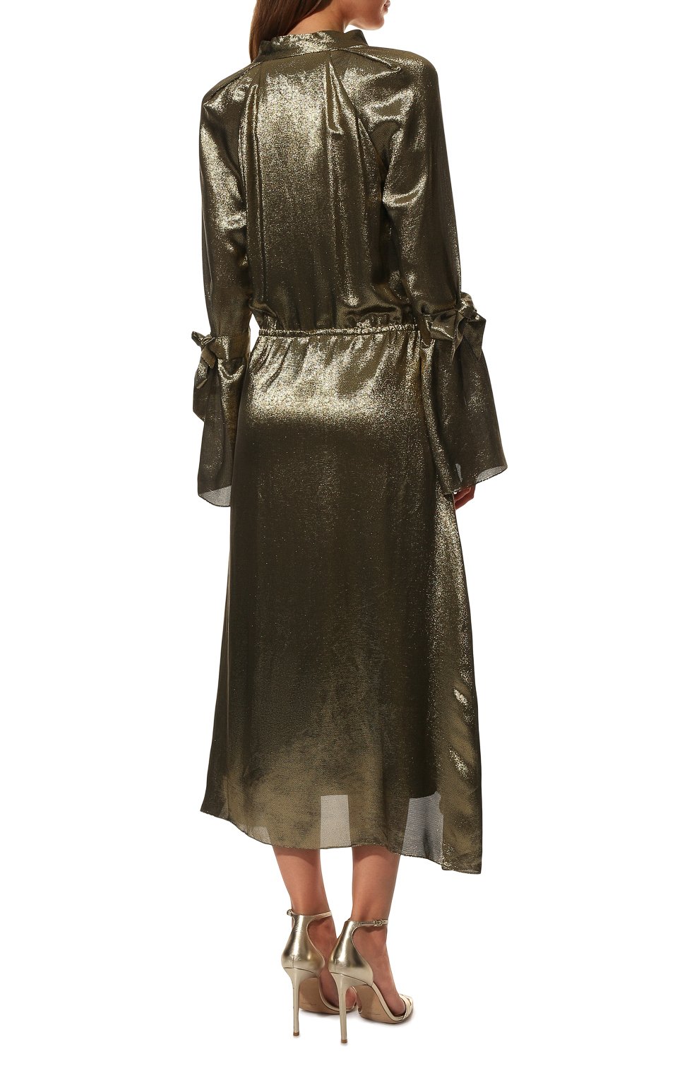 Шелковое платье ROLAND MOURET, арт. AW19/S0650/F0366, фото 4