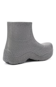 Мужские резиновые сапоги puddle BOTTEGA VENETA серебряного цвета, арт. 640043/V10Q0 | Фото 5 (Материал внутренний: Текстиль, Натуральная кожа; Каблук высота: Высокий; Подошва: Массивная; Материал внешний: Резина; Мужское Кросс-КТ: Сапоги-обувь; Кросс-КТ: резиновые; Материал утеплителя: Без утеплителя; Драгоценные камни: Проставлено; Материал сплава: Проставлено)