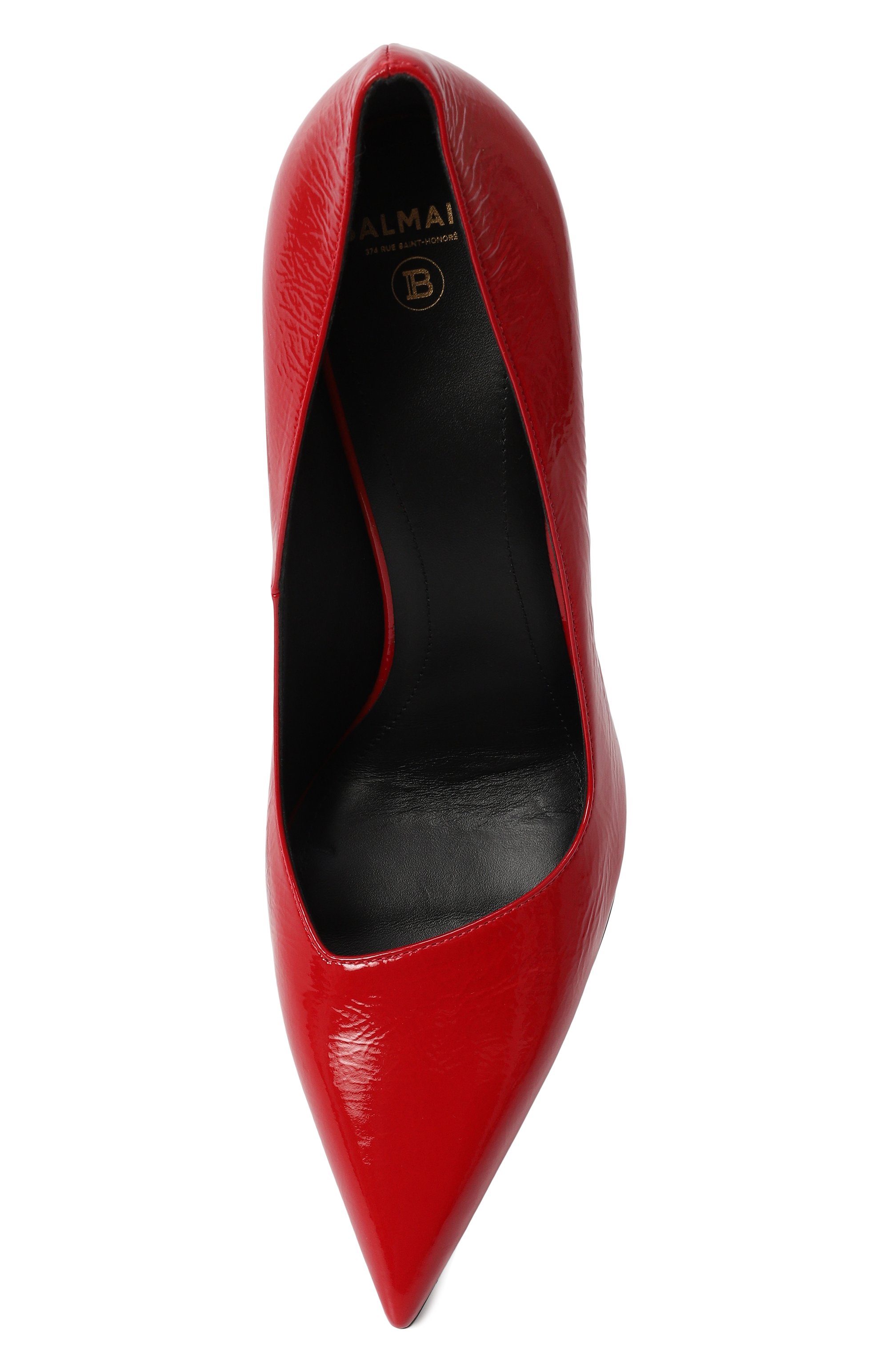 Кожаные туфли moneta 95 BALMAIN, арт. BN1UA806/LSHK, фото 6