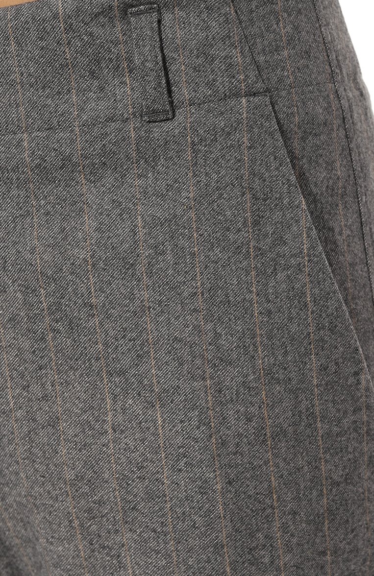 Брюки из шерсти и вискозы KITON, арт. D56116K0554C, фото 1