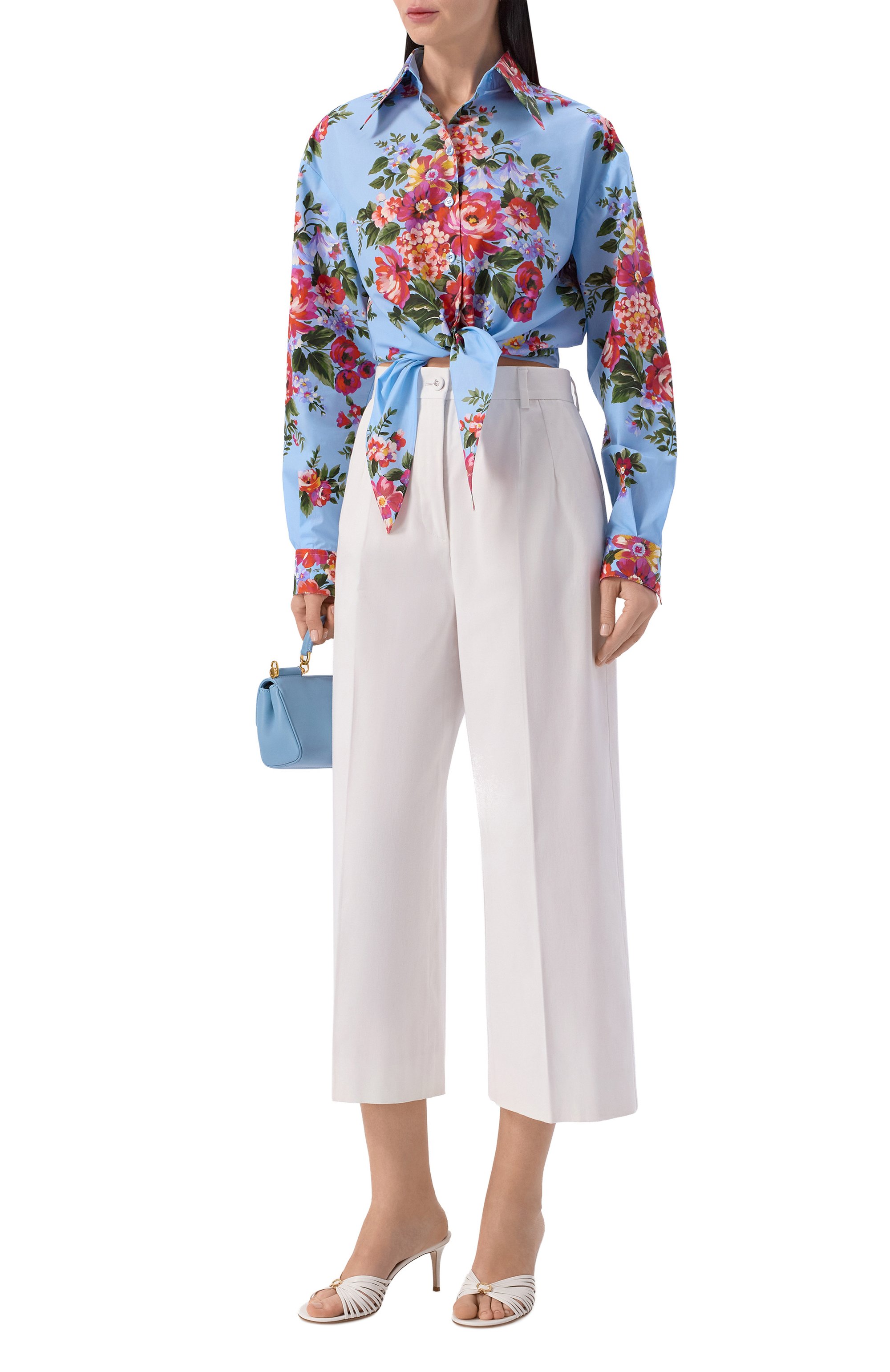 Хлопковая рубашка DOLCE & GABBANA, арт. F5T76T/HS5UU, фото 2