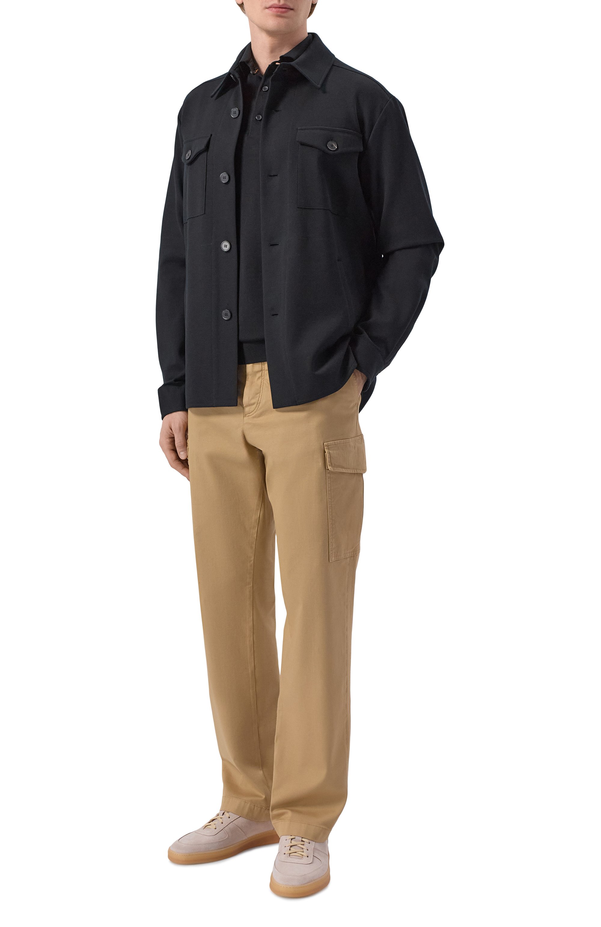 Шерстяное поло PAUL&SHARK, арт. 99311031, фото 2