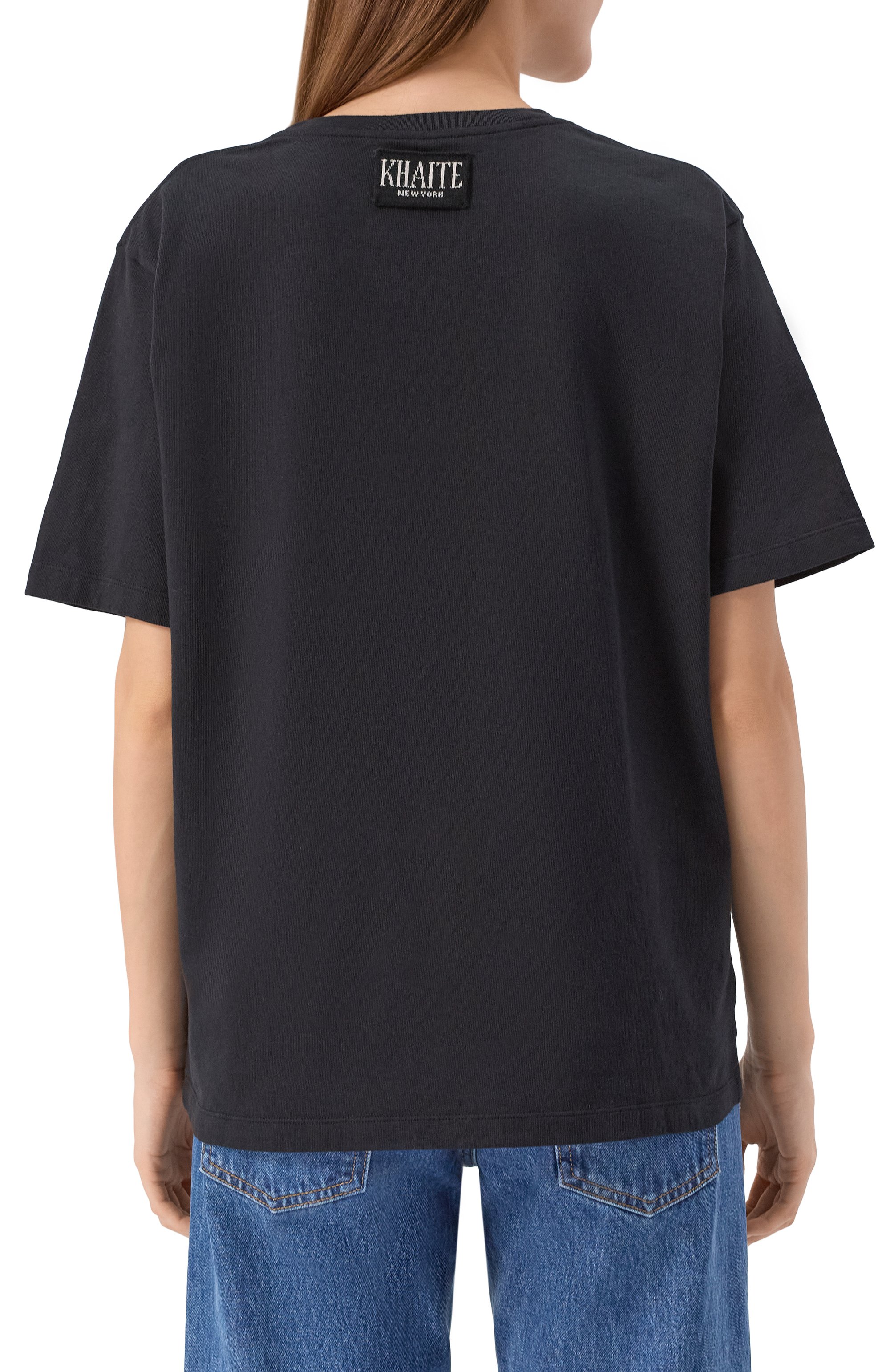 Хлопковая футболка KHAITE, арт. 2196138/MAE, фото 4
