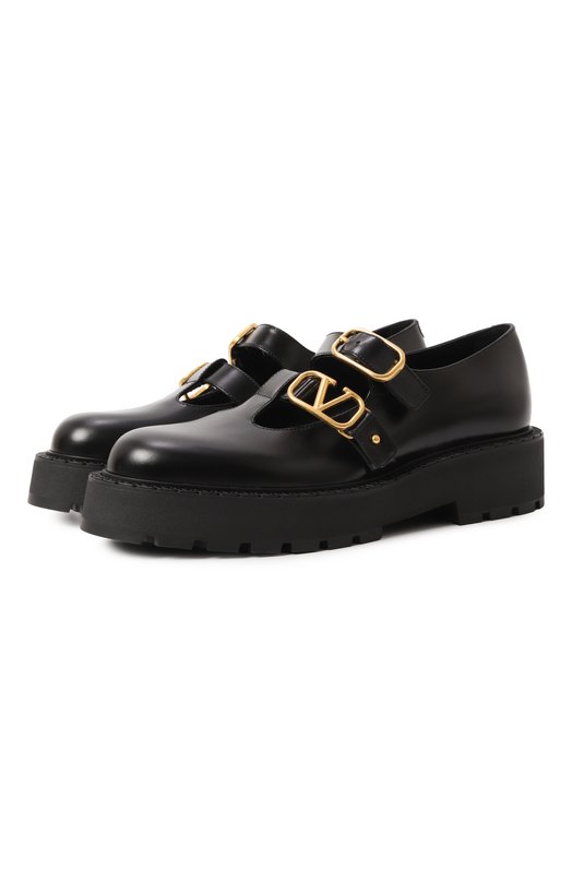 Кожаные туфли VLogo Valentino 5W0S0KU0/BEK Чёрный 5W0S0KU0/BEK