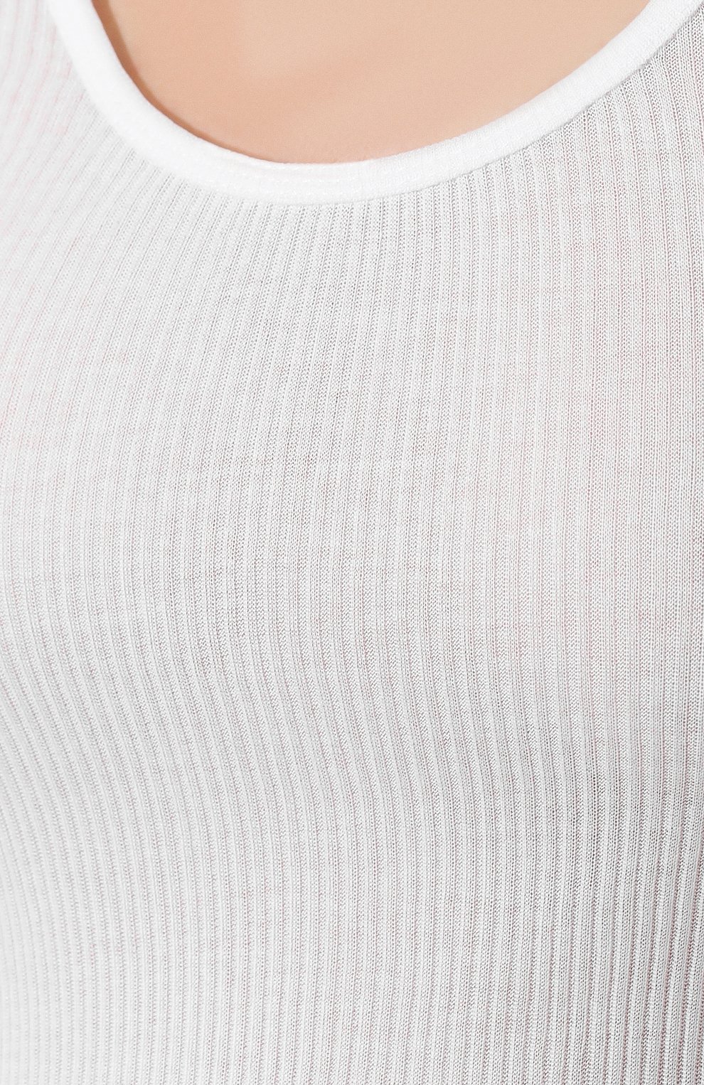 Хлопковая майка ISABEL MARANT ETOILE белого цвета по цене 4925 руб., арт. TS0219-00M001E/L0UISA, фото 5 Хлопковая майка ISABEL MARANT ETOILE, арт. TS0219-00M001E/L0UISA, фото 5