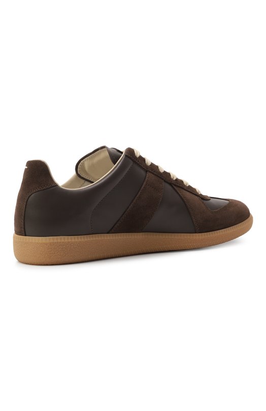 Кожаные кеды Replica Maison Margiela S57WS0236/P1895 Коричневый  S57WS0236/P1895 Фото 5