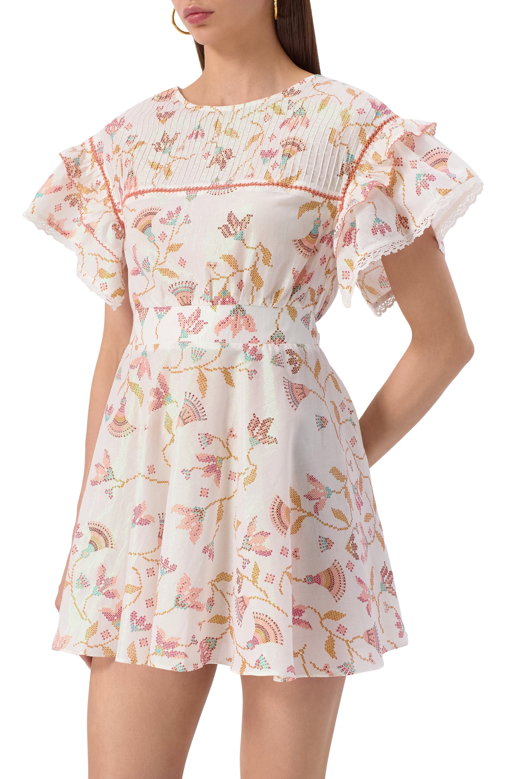 Платье из вискозы POUPETTE ST BARTH, арт. WK2S25NKYYP, фото 3