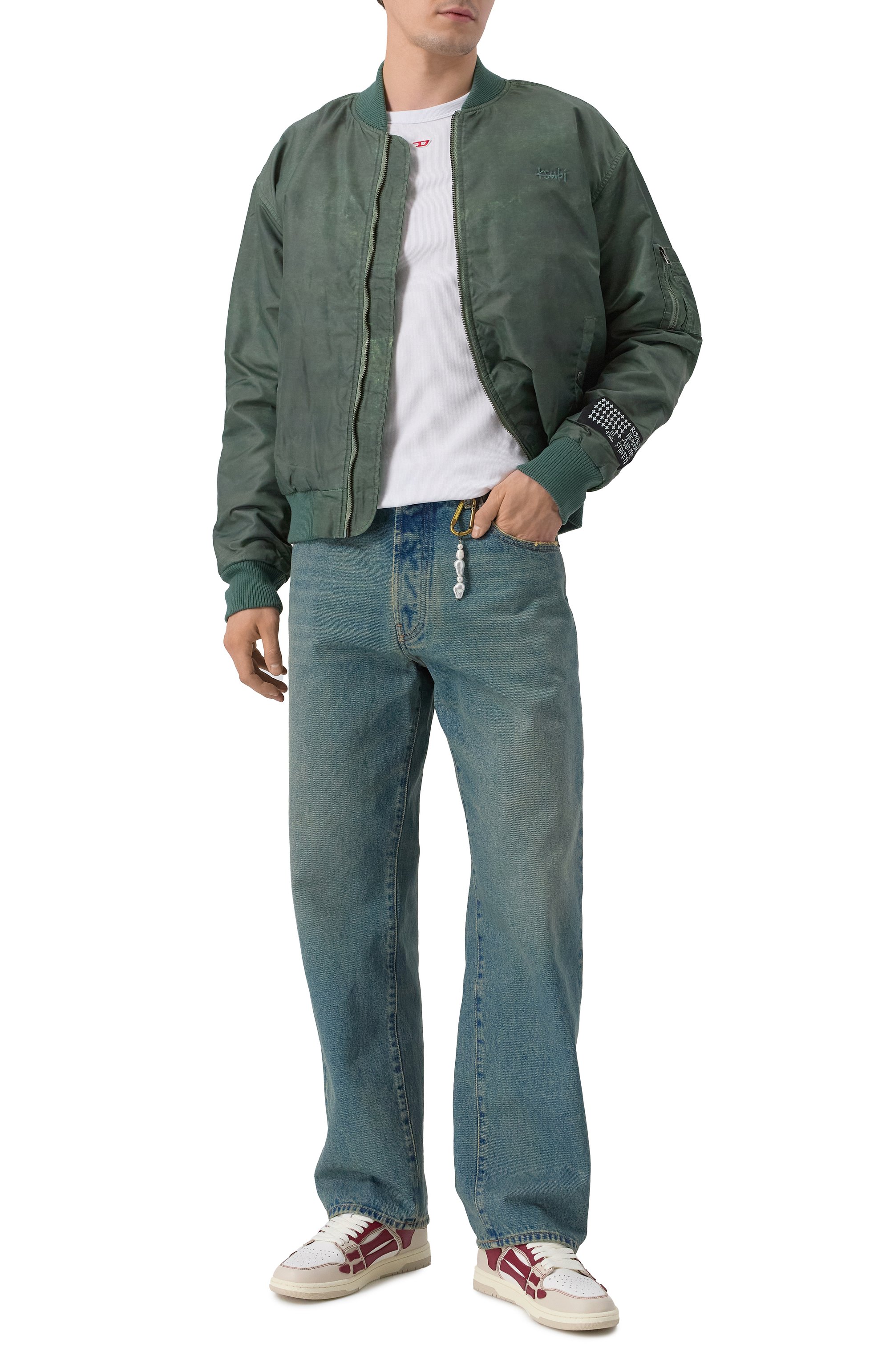 Хлопковая футболка DIESEL, арт. A14950/0EJAI, фото 2