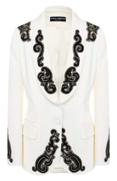 Женский шерстяной жакет DOLCE & GABBANA, арт. F295TZ/FUCCS