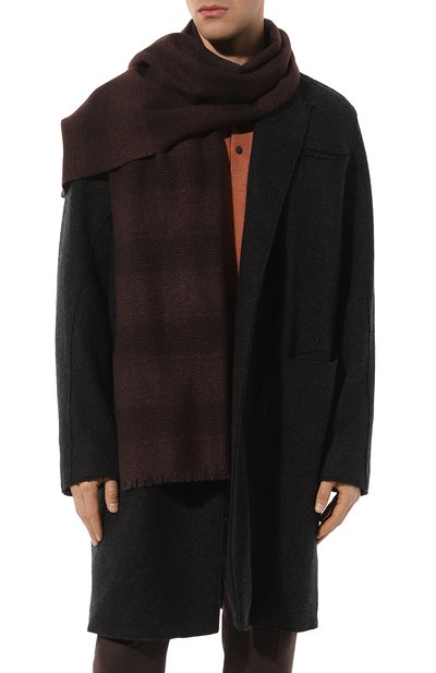 Шарф из шерсти и шелка ZEGNA, арт. Z6L05SA6/26A, фото 3