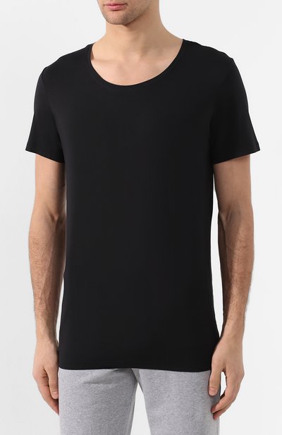 Хлопковая футболка HANRO, арт. 073088, фото 3