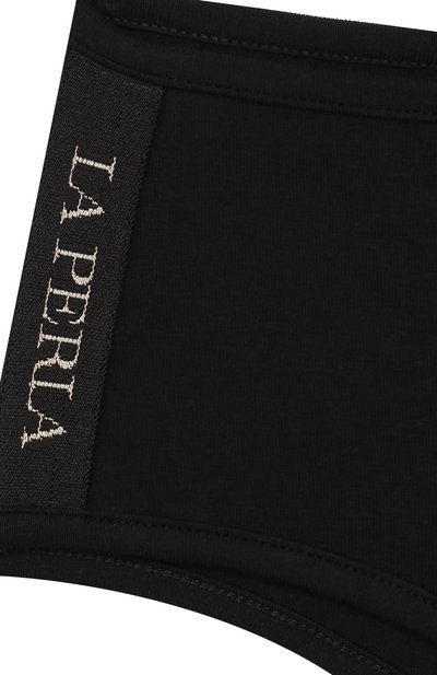 Хлопковые трусы LA PERLA черного цвета по цене 4900 руб., арт. 71107/8A-14A, фото 3 Хлопковые трусы LA PERLA, арт. 71107/8A-14A, фото 3
