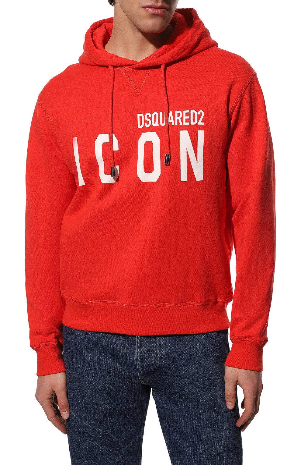 Хлопковое худи icon DSQUARED2, арт. S79GU0003/S25516, фото 3