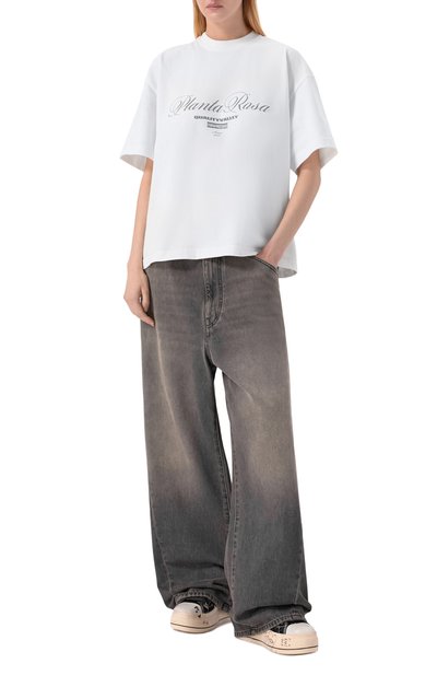 Хлопковая футболка PLANTA ROSA, арт. PR/T02/QUALITY-BOLD/220VELVET, фото 3