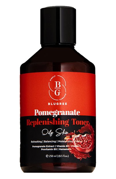 Восстанавливающий тонер с гранатом для жирной кожи (250ml) BLUGREE, арт. 8682983900458, фото 1