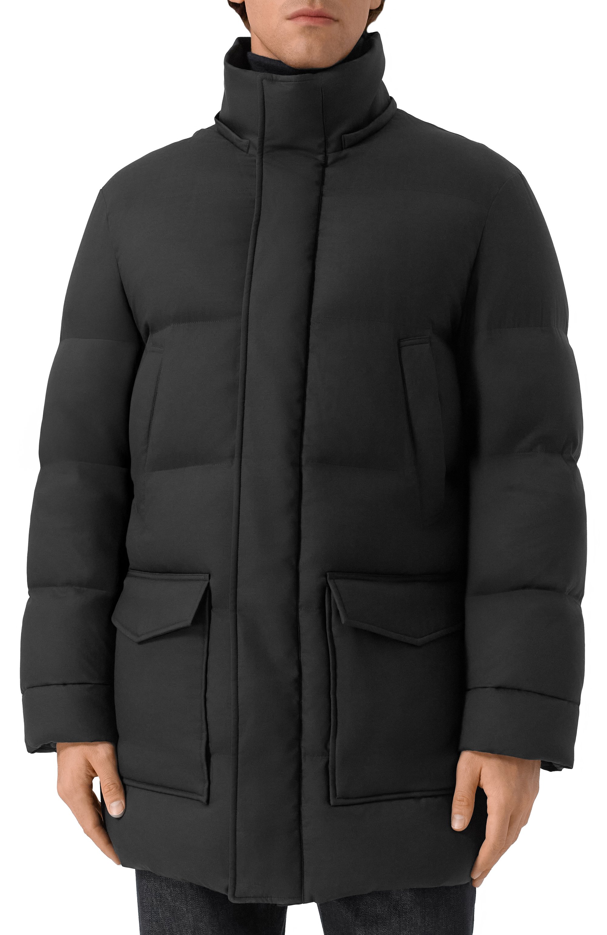 Пуховик из шелка и шерсти MVST, арт. LUG0_V0R0NA, фото 6