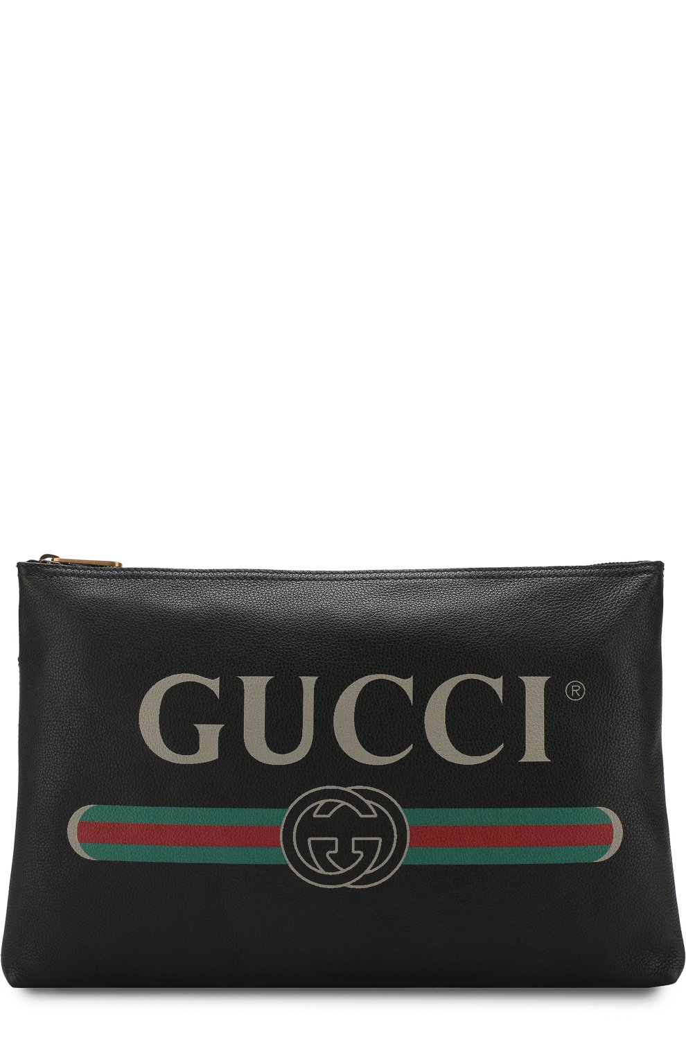 Кожаная папка для документов на молнии GUCCI, арт. 500984/0GCAT, фото 1