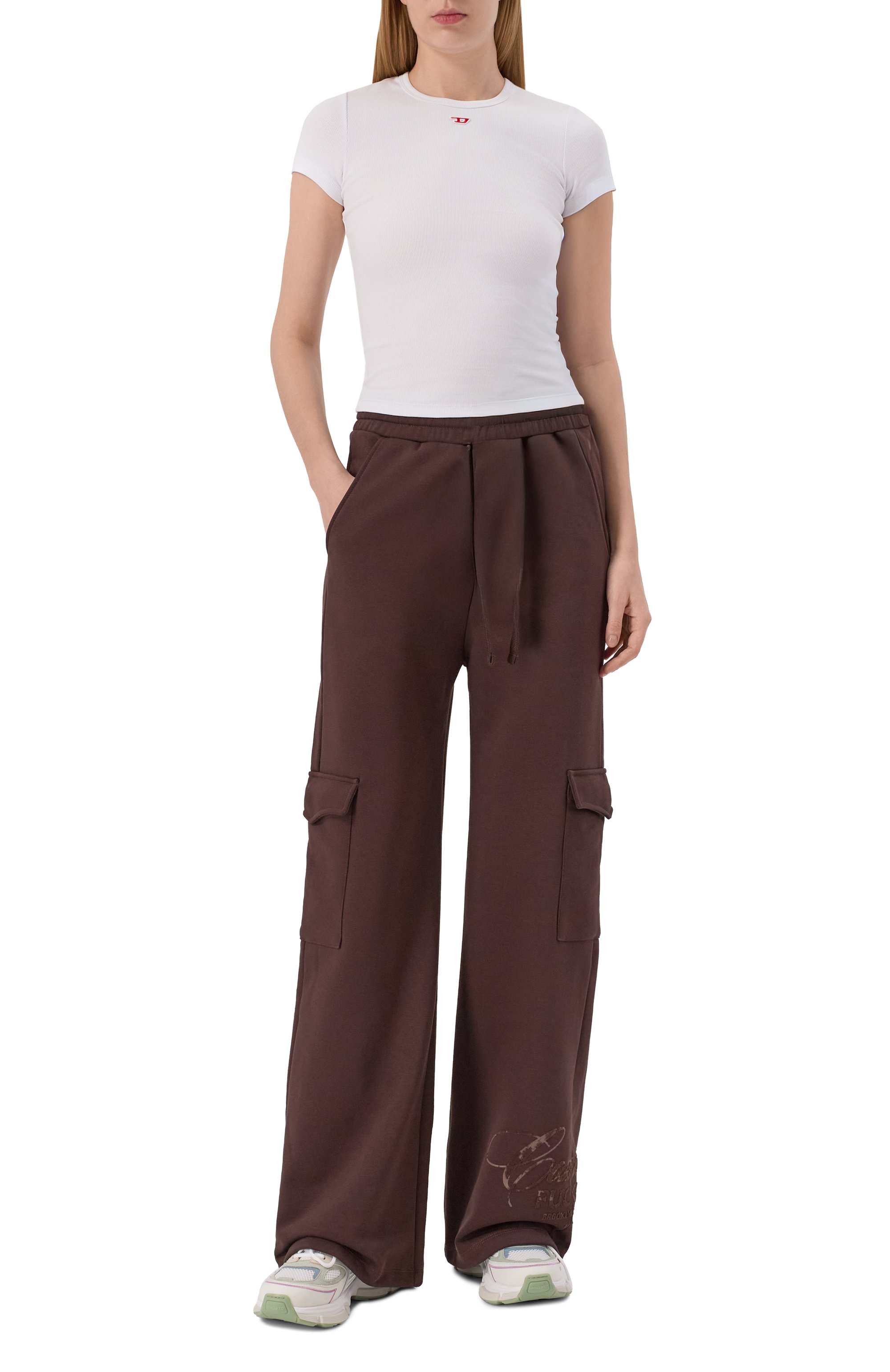 Хлопковые брюки-карго COMME DES FUCKDOWN, арт. CFABW01398, фото 2