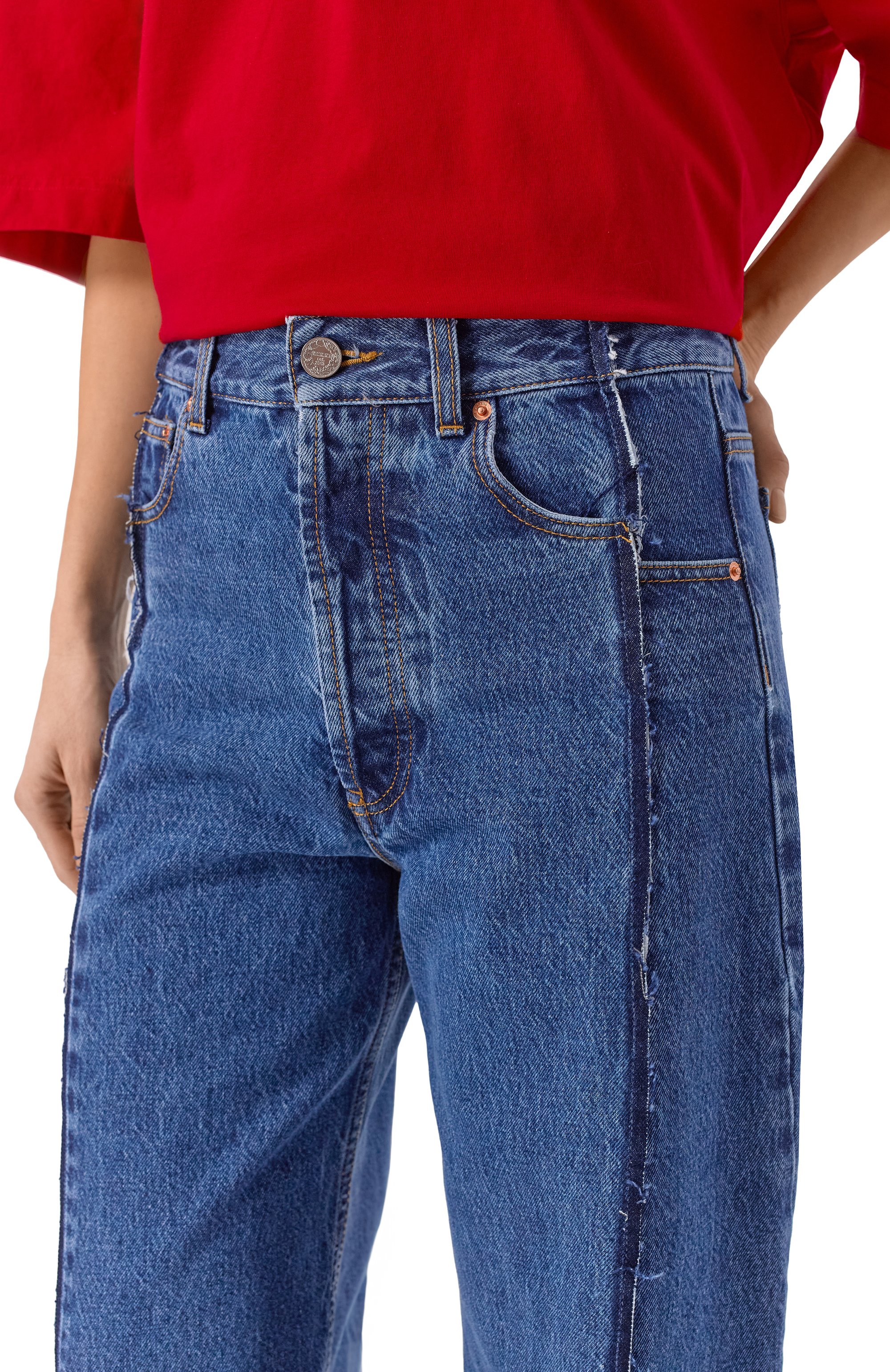 Джинсы VETEMENTS, арт. ME76DP088N5/2804 DENIM, фото 5