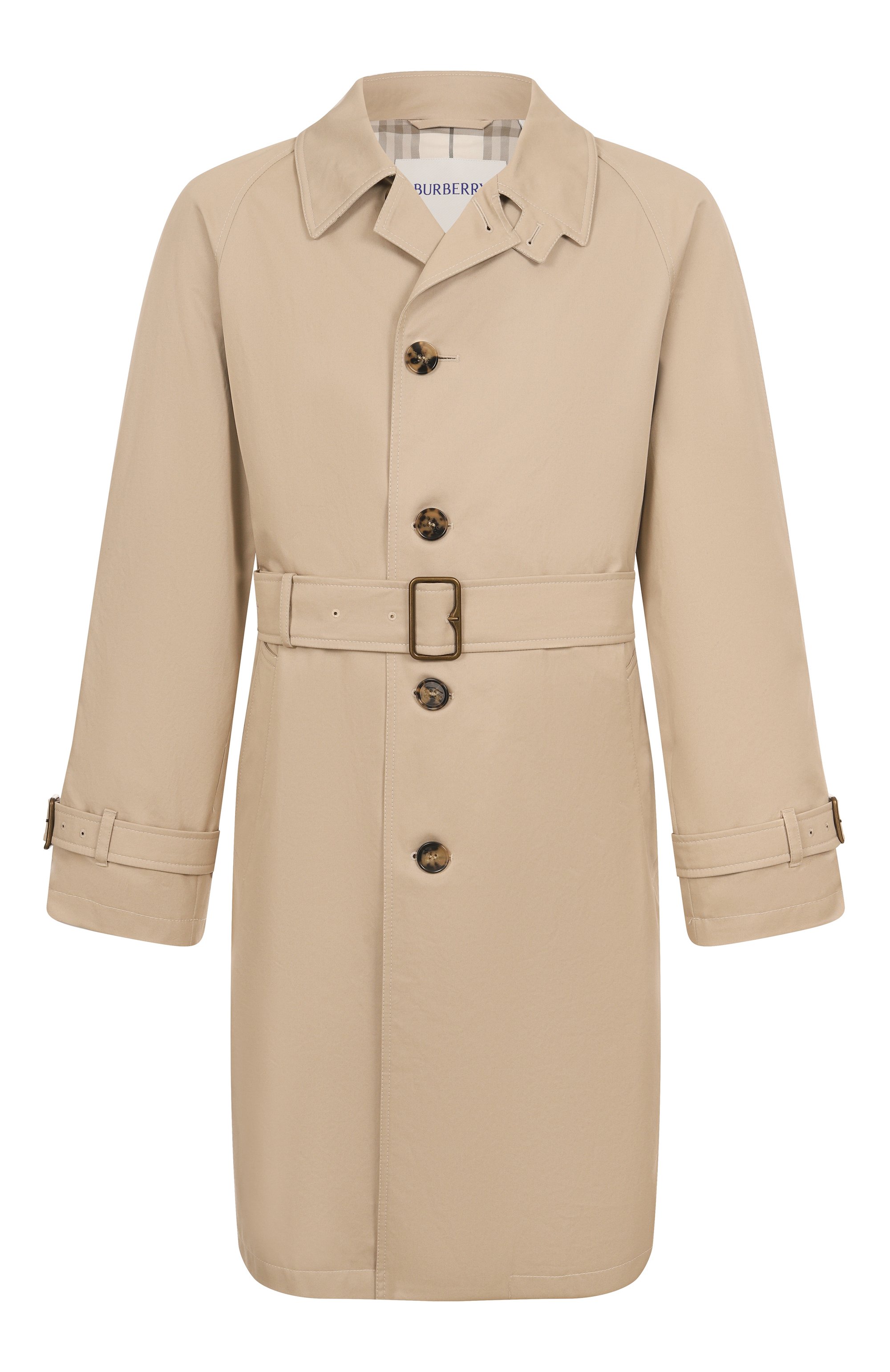 Хлопковый плащ BURBERRY, арт. 8108800, фото 1