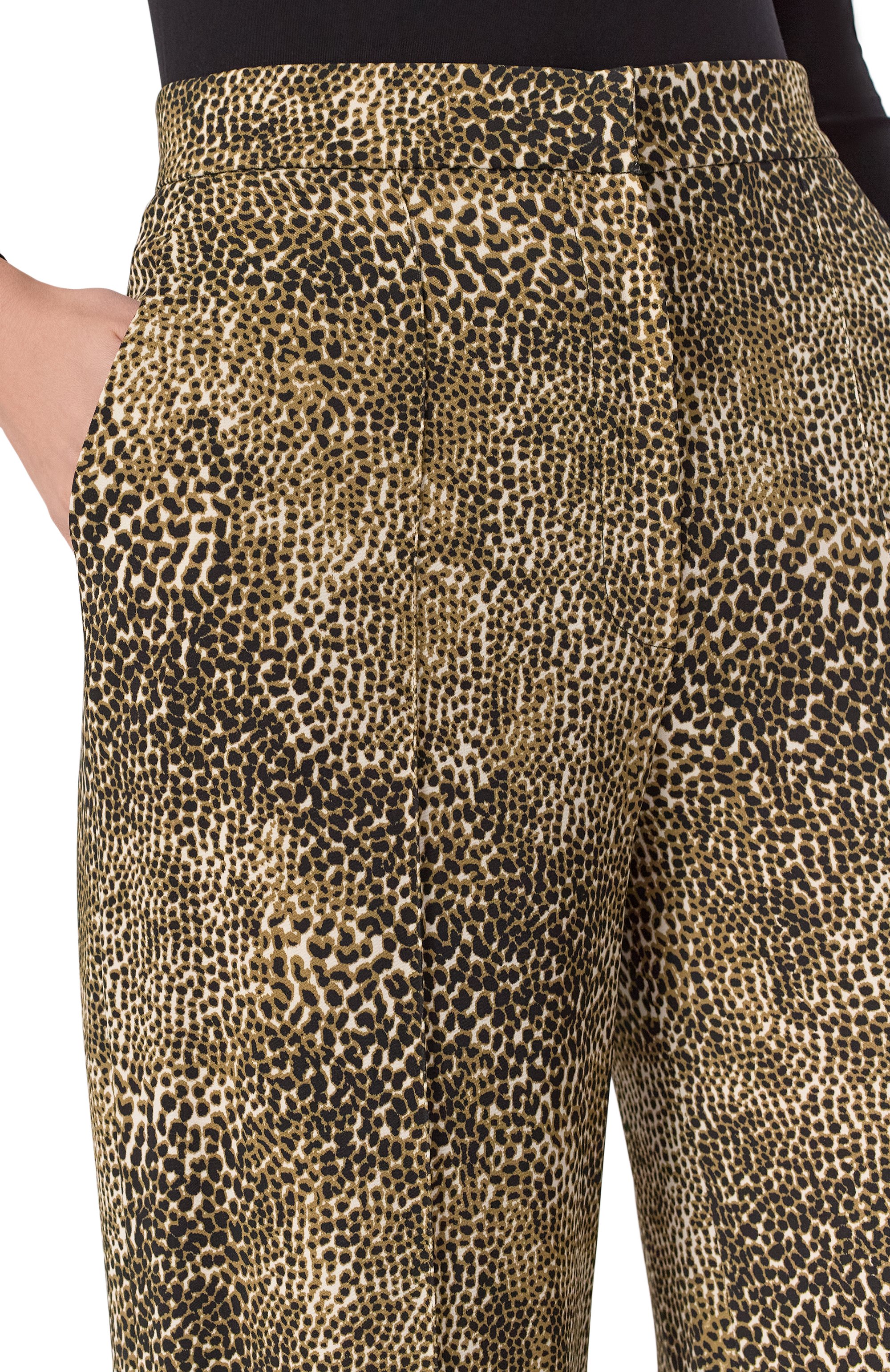 Брюки из вискозы и шелка ELIE SAAB леопардового цвета по цене 150500 руб., арт. P0108PS25/CD015, фото 5 Брюки из вискозы и шелка ELIE SAAB, арт. P0108PS25/CD015, фото 5