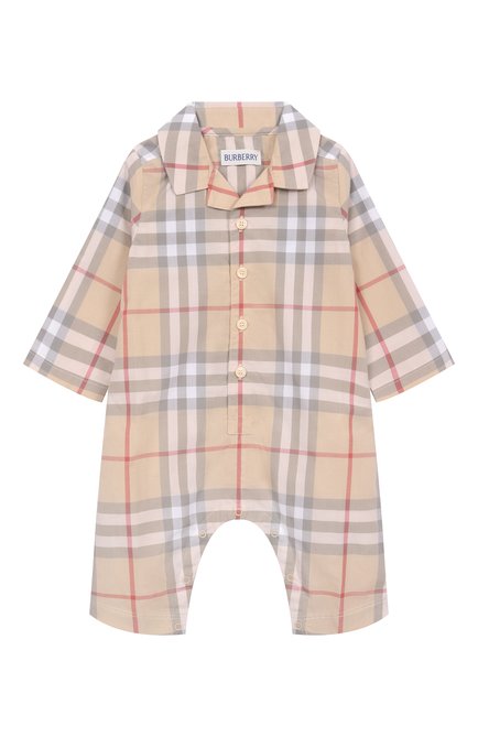 Хлопковый комбинезон BURBERRY, арт. 8109394