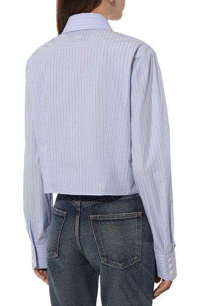 Хлопковая рубашка GUCCI, арт. 771943/ZAPKA, фото 4