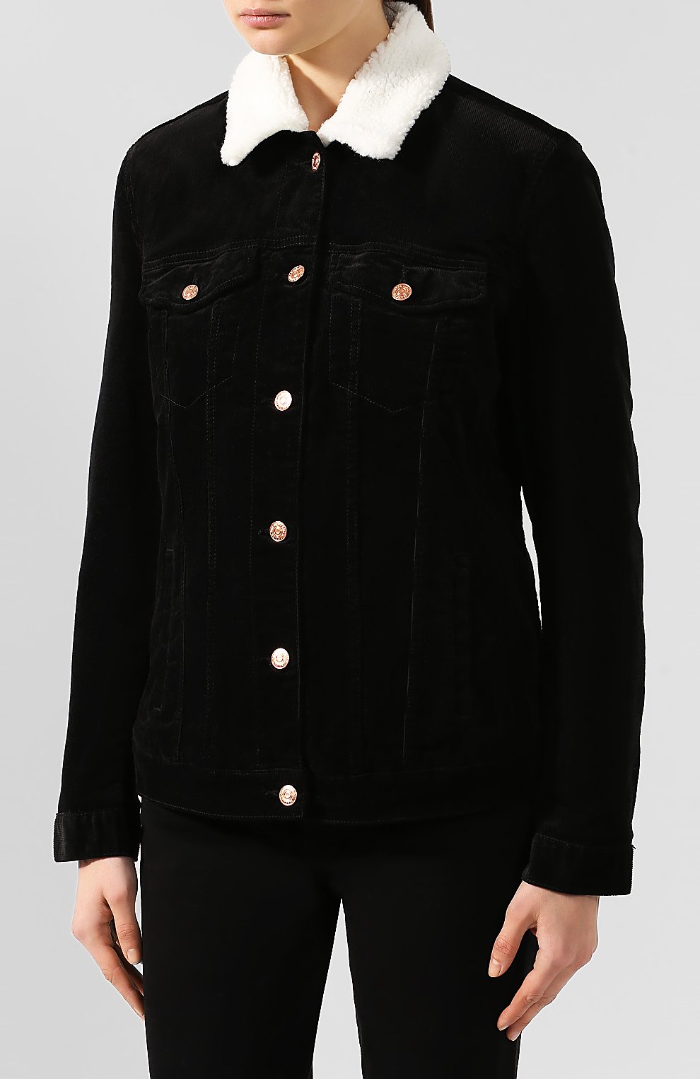Вельветовая куртка 7 FOR ALL MANKIND, арт. JSVNV640BK, фото 3