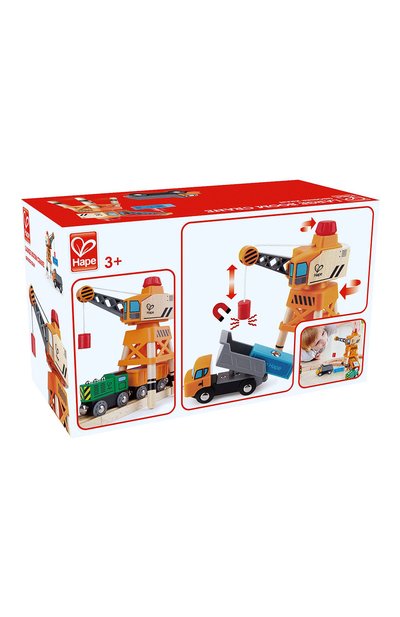 Игрушка большой стреловой кран HAPE, арт. E3715_HP, фото 3