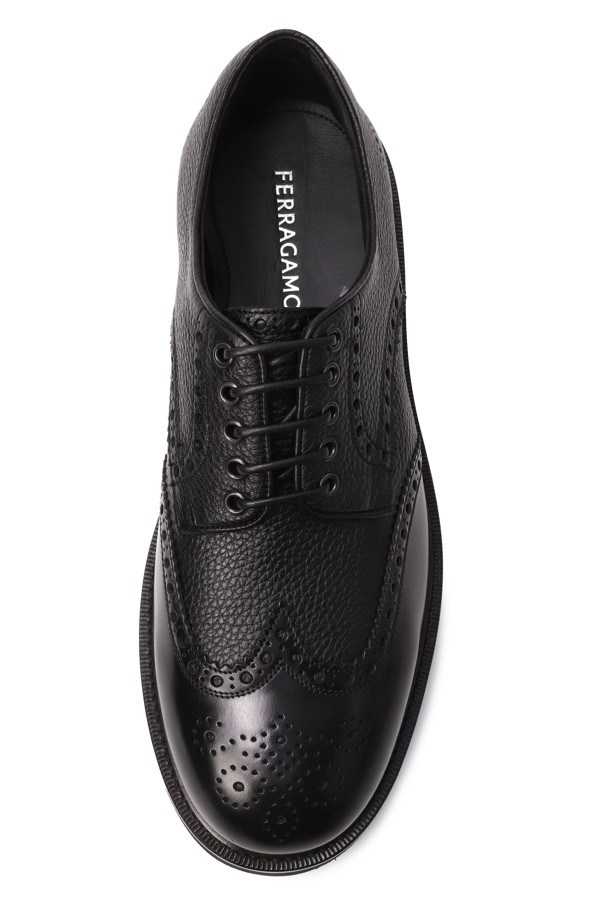 Кожаные дерби FERRAGAMO, арт. 02A027/785041, фото 6