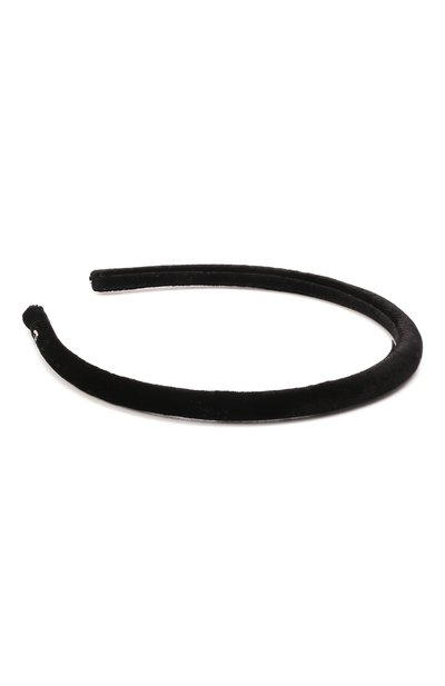 Ободок для волос ALEXANDRE DE PARIS черного цвета по цене 14080 руб., арт. THB-17405-25 K, фото 3 Ободок для волос ALEXANDRE DE PARIS, арт. THB-17405-25 K, фото 3