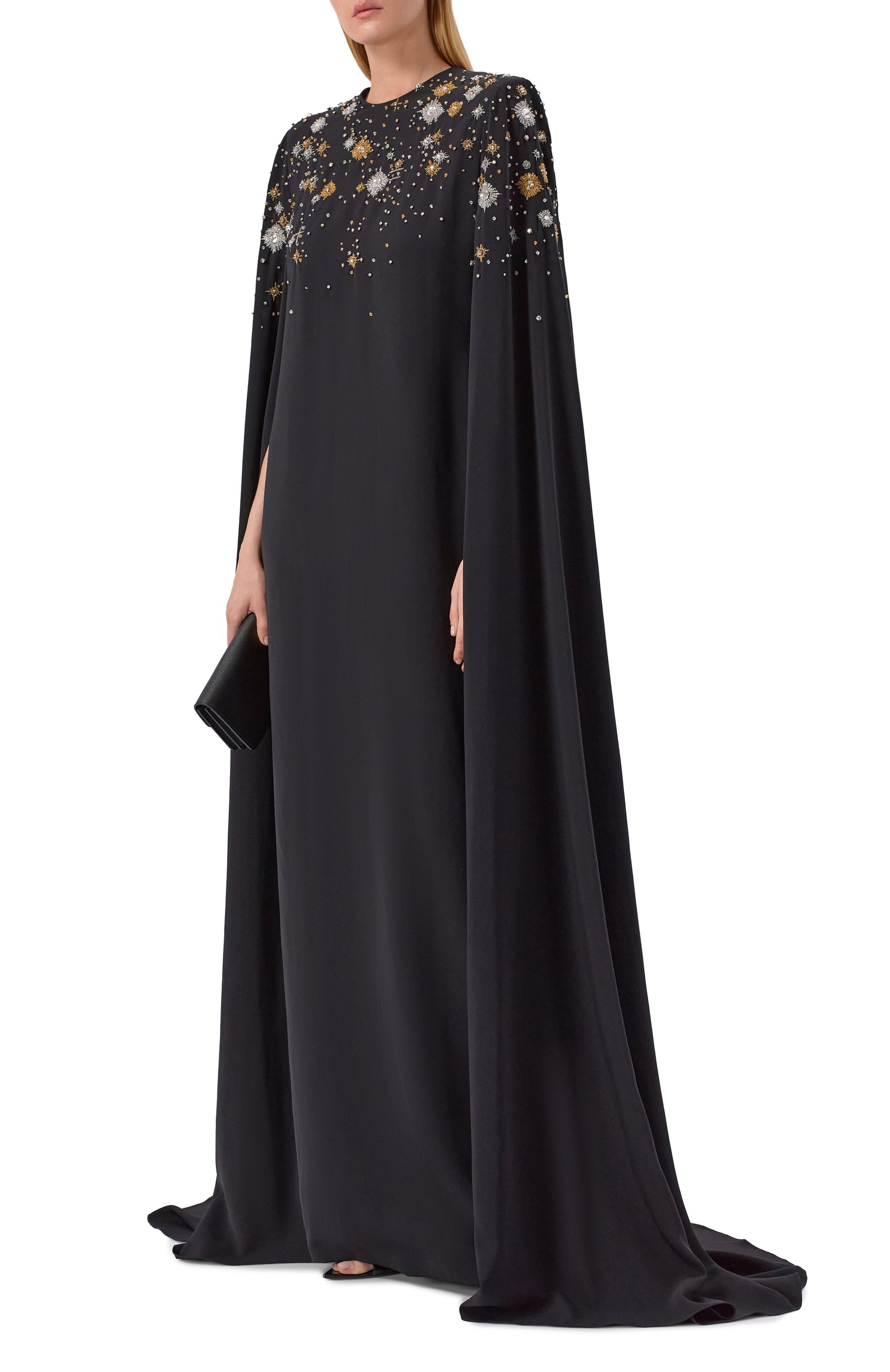 Платье ZUHAIR MURAD черного цвета по цене 696500 руб., арт. PKA25033/CRCA018, фото 2 Платье ZUHAIR MURAD, арт. PKA25033/CRCA018, фото 2
