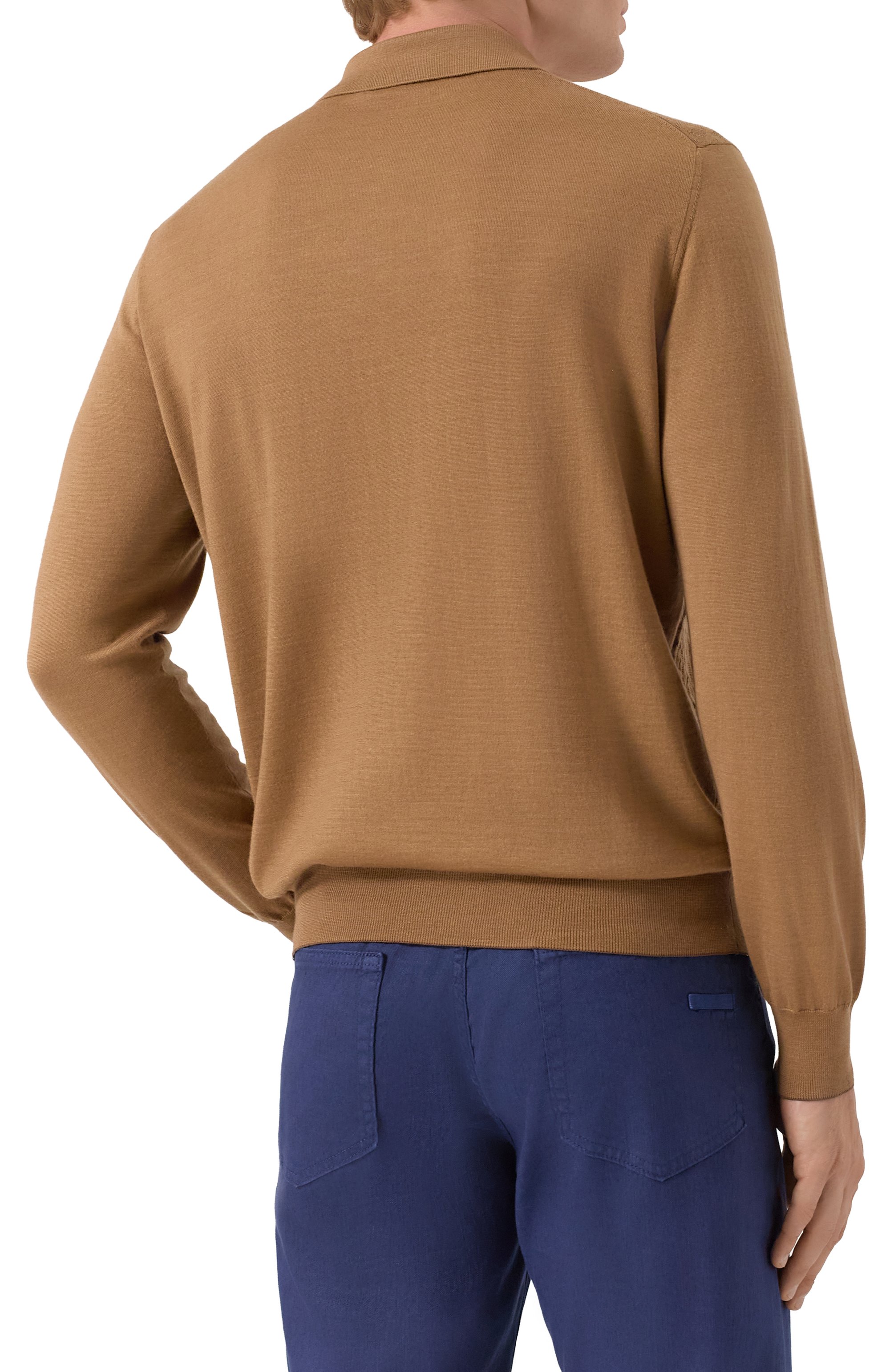 Поло из шерсти и шелка STEFANO RICCI, арт. KE08017P30/E25475, фото 4