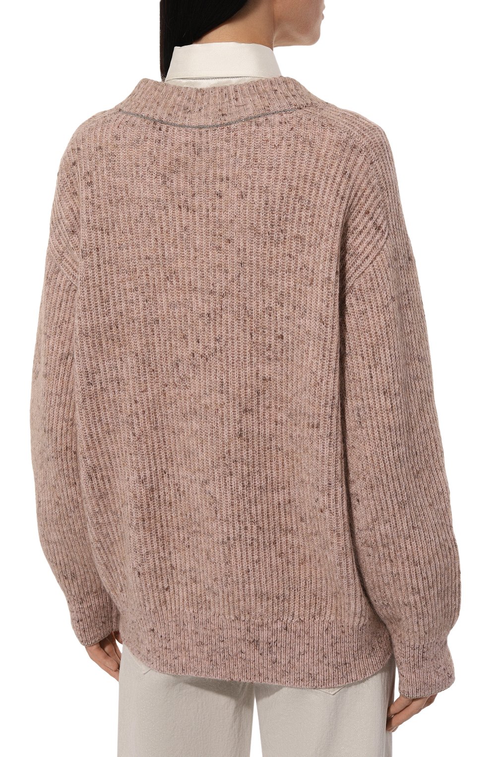 Шерстяной свитер BRUNELLO CUCINELLI, арт. M0L591102P, фото 4