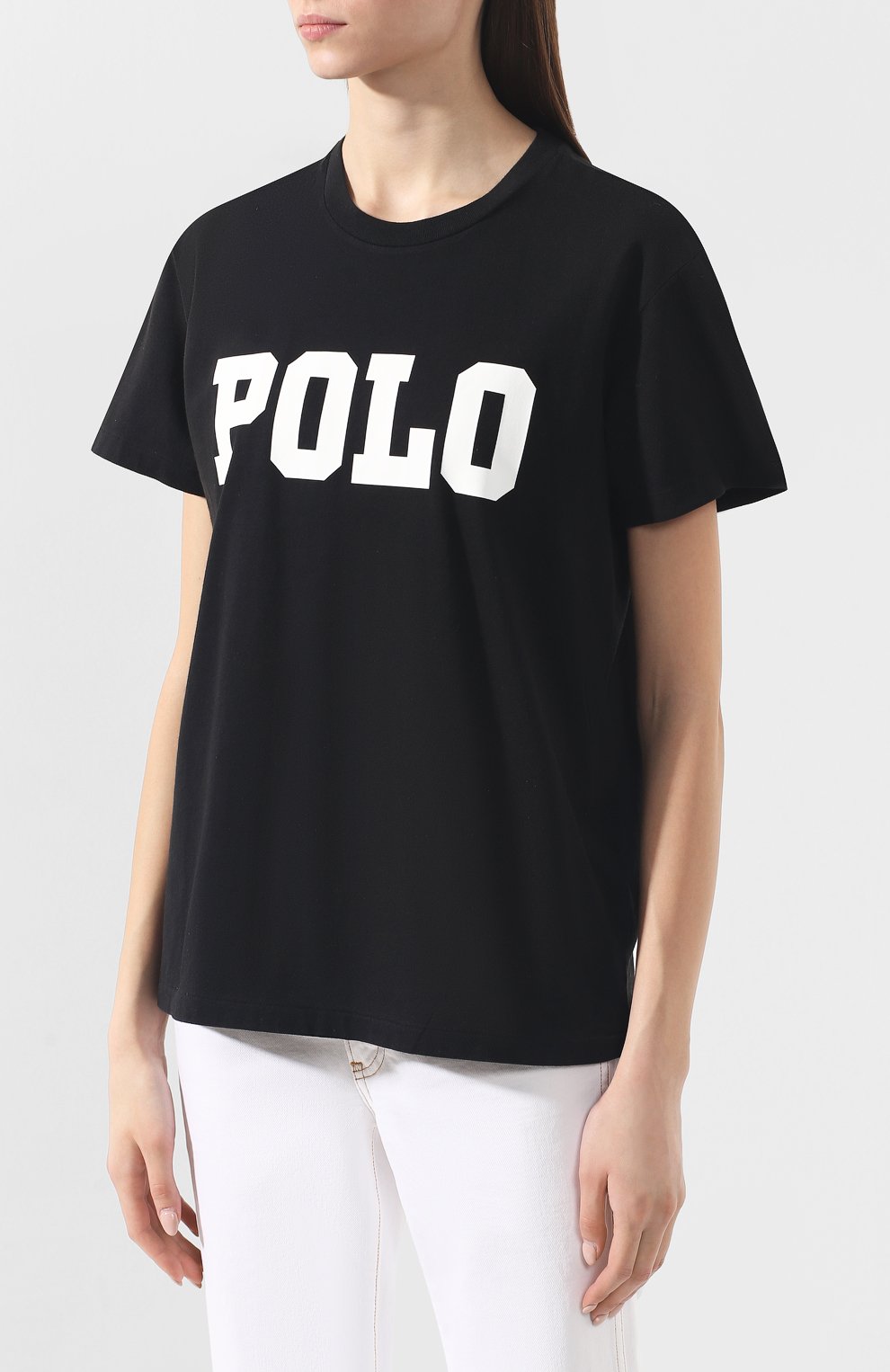 Хлопковая футболка POLO RALPH LAUREN, арт. 211744685, фото 3